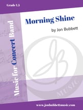 Morning Shine Concert Band sheet music cover